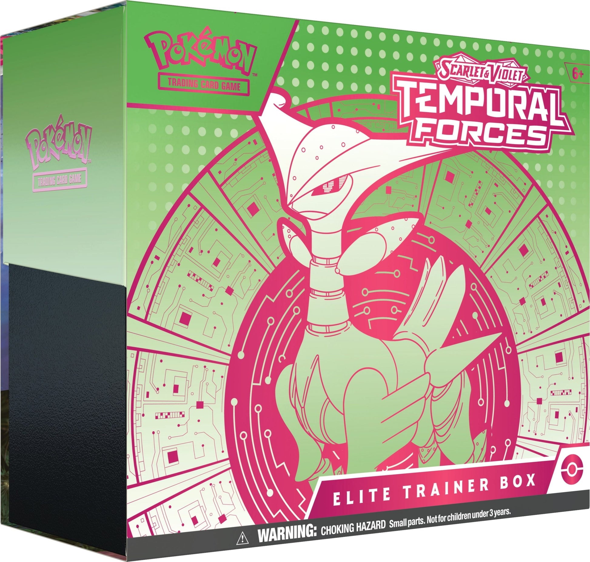 Scarlet & Violet Temporal Forces Elite Trainer Box | Iron Leaves